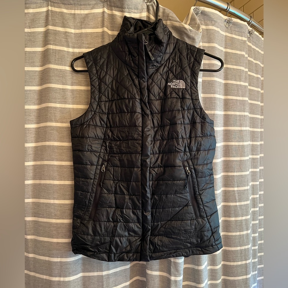 The North Face Black Puffer Vest